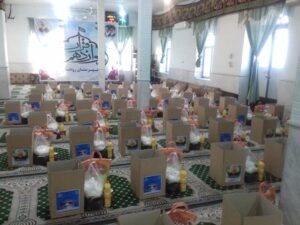 توزیع بیش از ۲۰۰۰ بسته معیشتی در استان سمنان