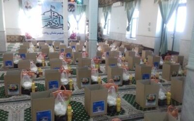توزیع بیش از ۲۰۰۰ بسته معیشتی در استان سمنان