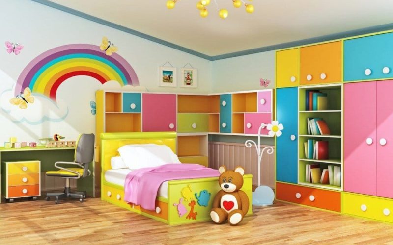 ویژگی های یک اتاق مناسب کودک