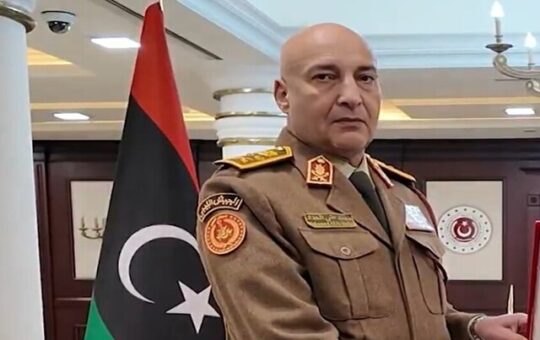 جان باختن چند مقام ارشد لیبی در پی سقوط هواپیما در ترکیه