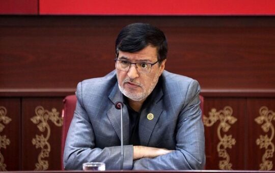 حضور غفور کارگری در مراسم سالگرد تأسیس کمیته پارالمپیک روسیه
